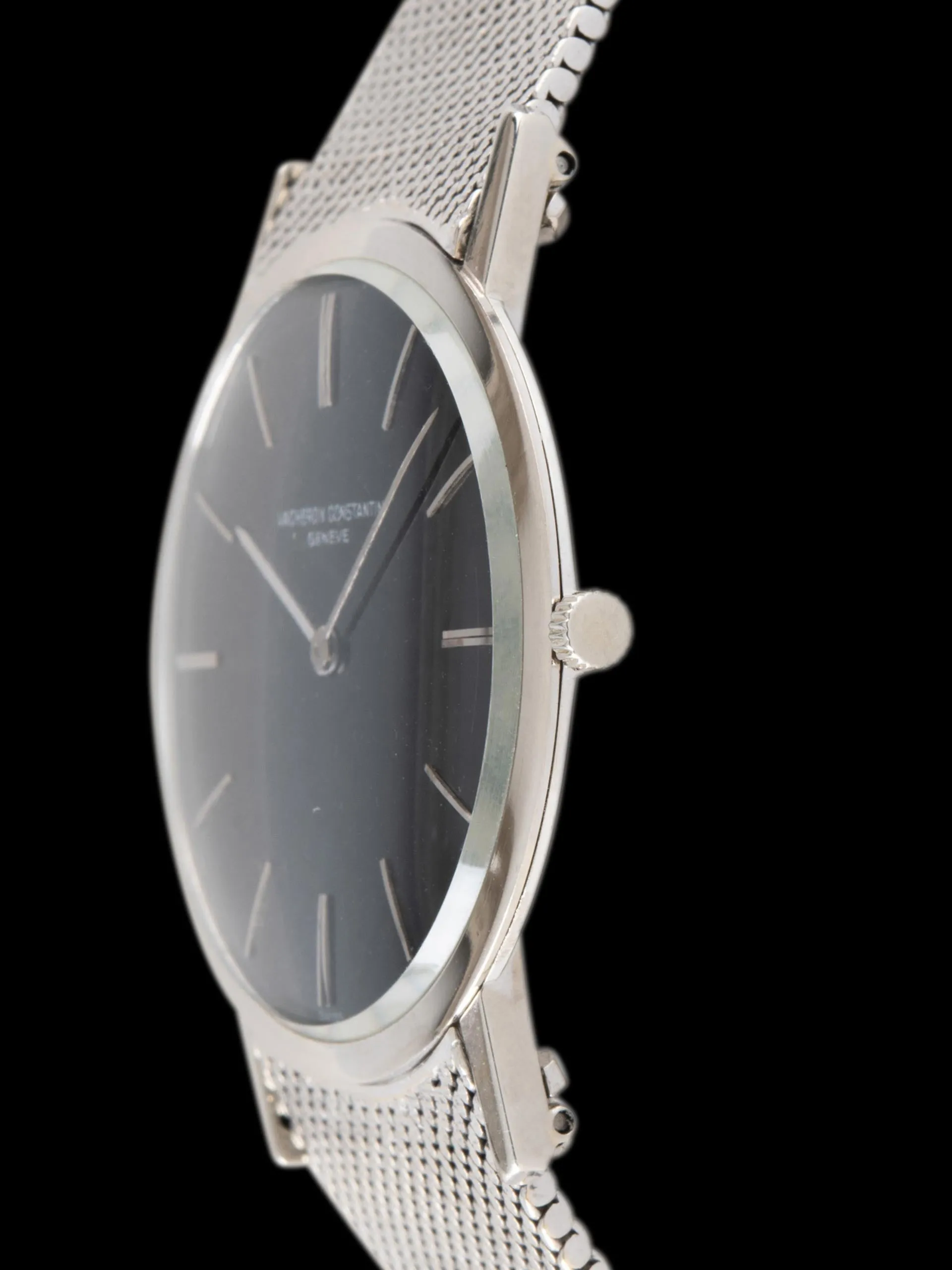 1960s Vacheron Constantin Ultra-Thin 18K WG (Ref. 6115) Black Dial