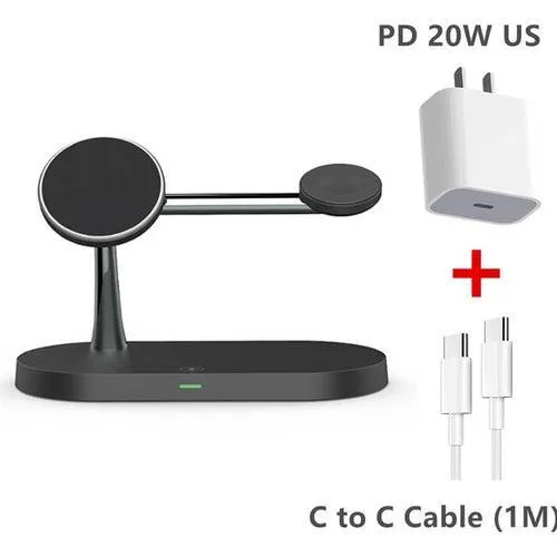 3 in 1 macsafe Wireless Charger For iPhone 14 13 12 Pro Max for Apple