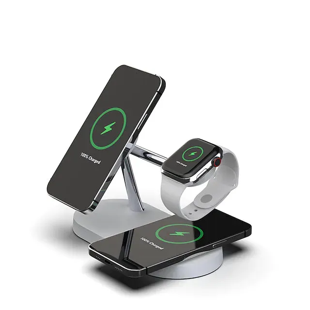 3-in-1 Magnetic Wireless Charger