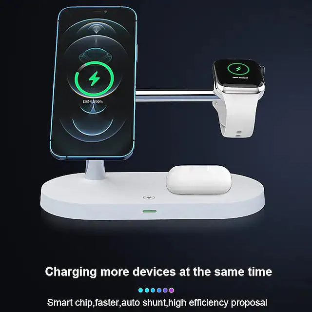 3-in-1 Magnetic Wireless Charger
