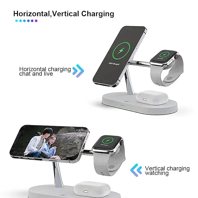 3-in-1 Magnetic Wireless Charger