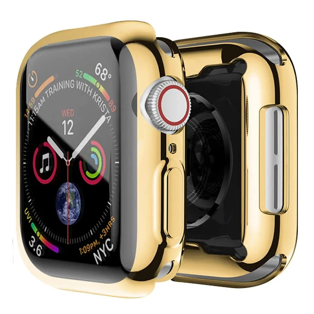 360 Cover for Apple Watch Case Soft Clear TPU Screen