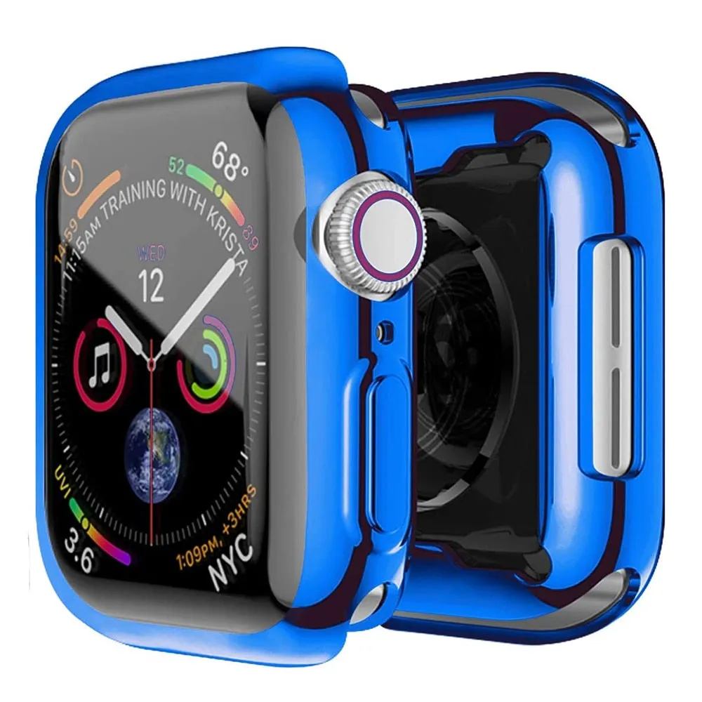 360 Cover for Apple Watch Case Soft Clear TPU Screen