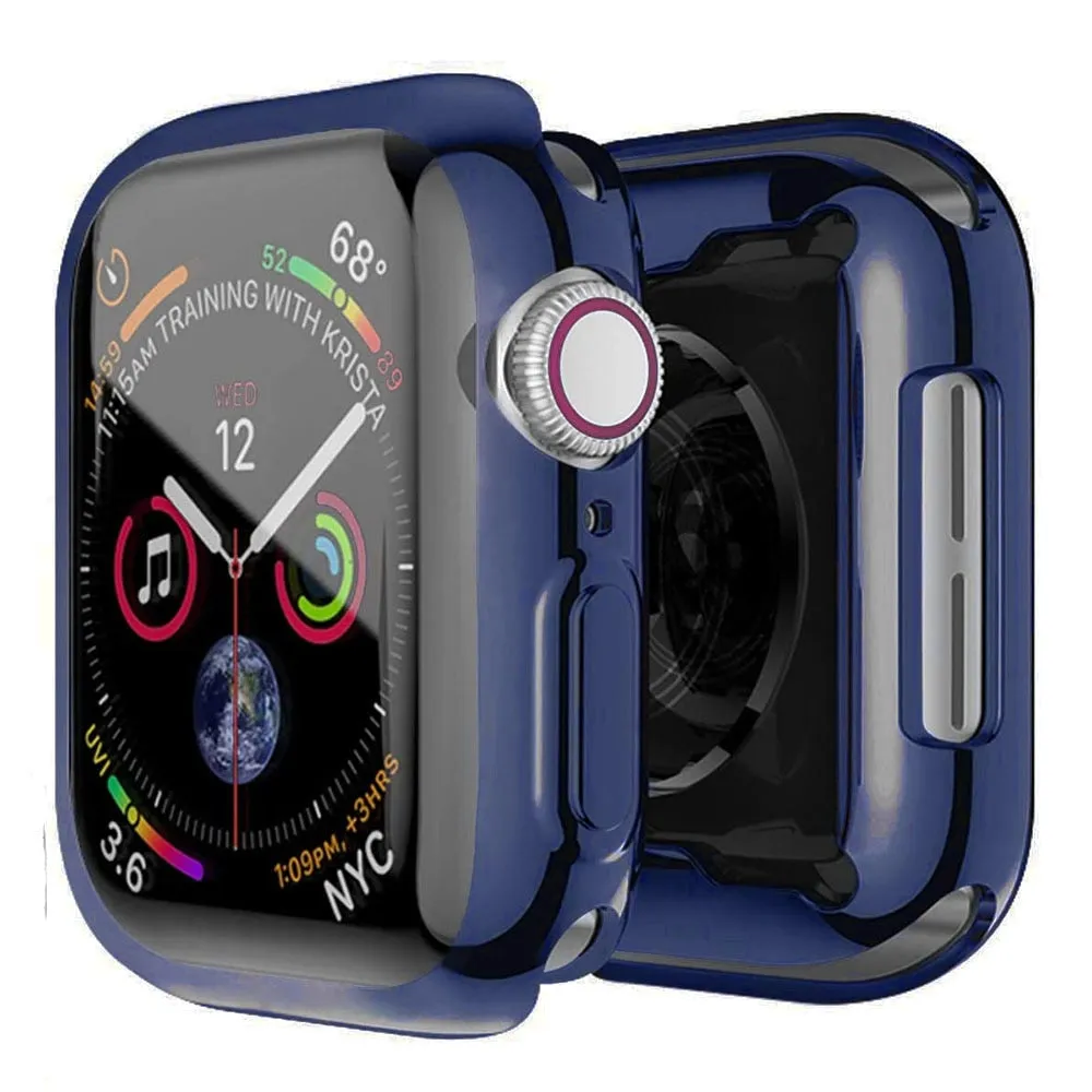 360 Cover for Apple Watch Case Soft Clear TPU Screen