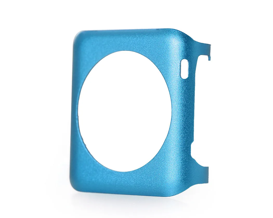 38mm Apple Watch Aluminium Alloy Protective Case iWatch Cover - Blue