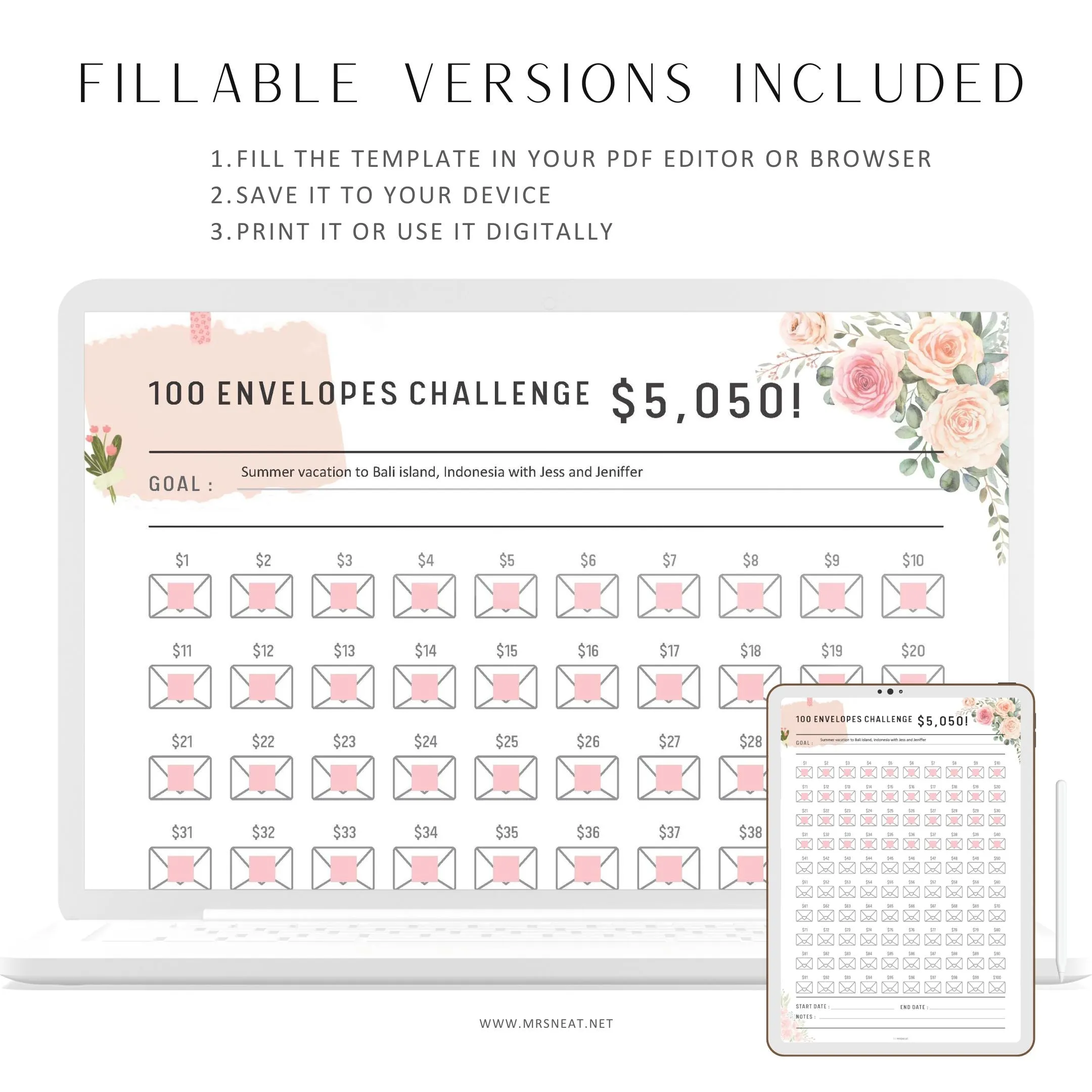 $5,050 in 100 Envelopes - M097/98