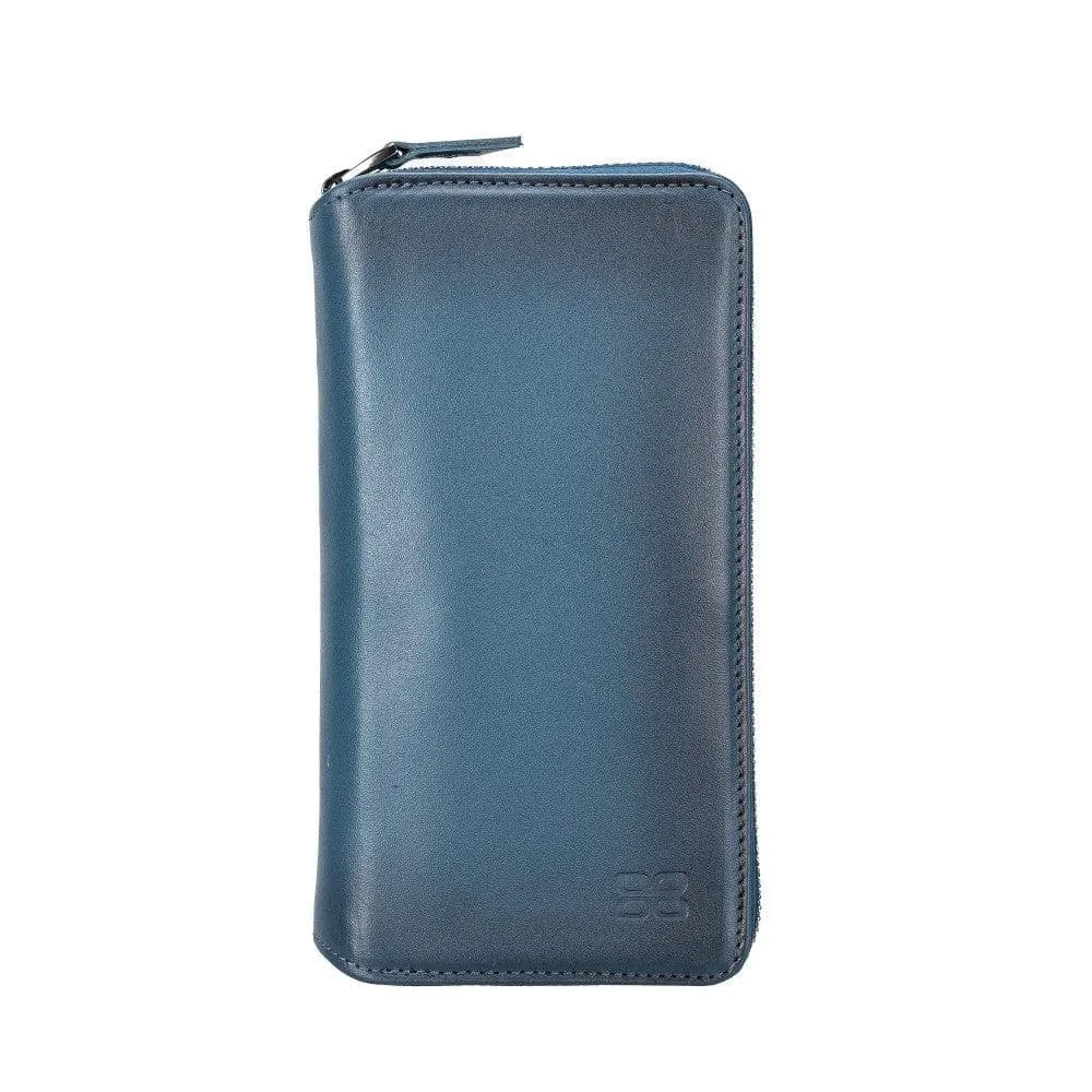 Apple iPhone 14 Series Detachable and Zipper Leather Wallet Case Apple iPhone 14 iPhone 14 Pro iPhone 14 Pro Max iPhone 14 Plus