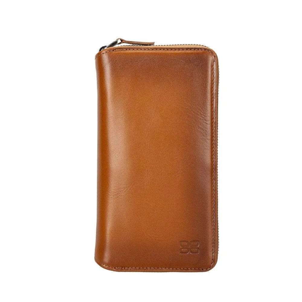 Apple iPhone 14 Series Detachable and Zipper Leather Wallet Case Apple iPhone 14 iPhone 14 Pro iPhone 14 Pro Max iPhone 14 Plus