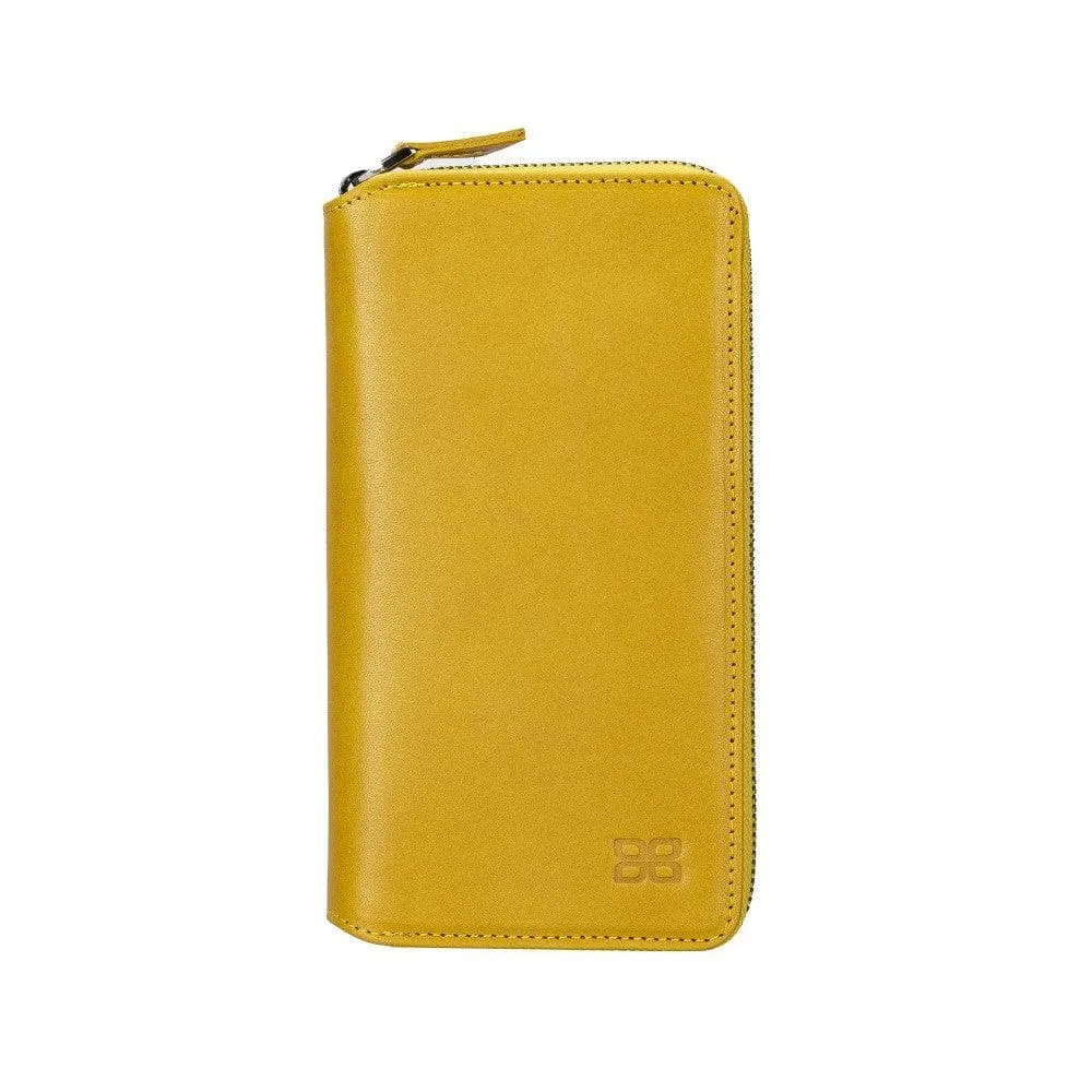 Apple iPhone 14 Series Detachable and Zipper Leather Wallet Case Apple iPhone 14 iPhone 14 Pro iPhone 14 Pro Max iPhone 14 Plus