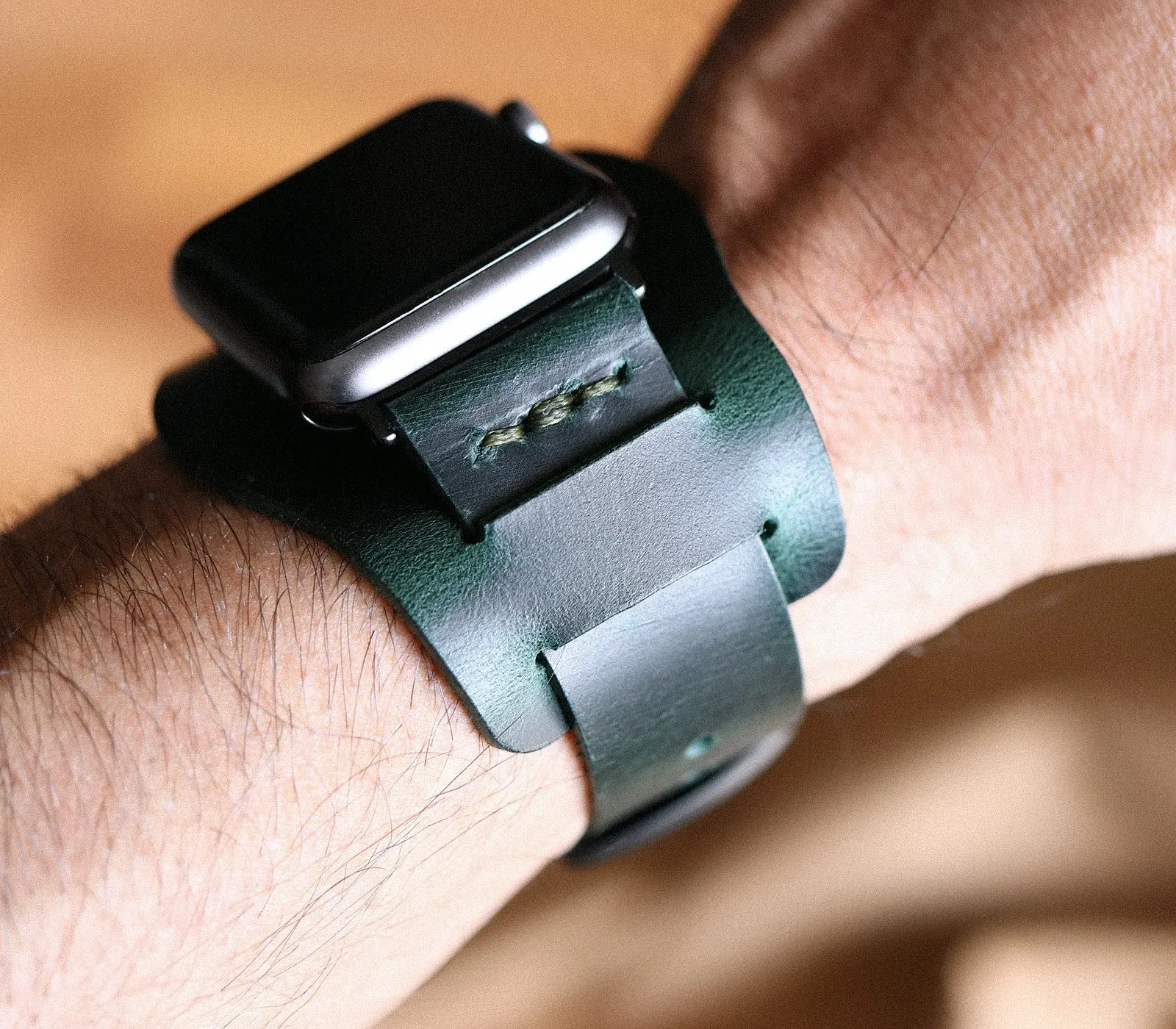 Apple Watch Bund Strap - Forest Green