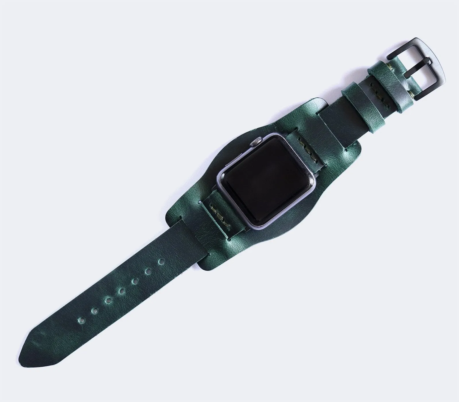 Apple Watch Bund Strap - Forest Green
