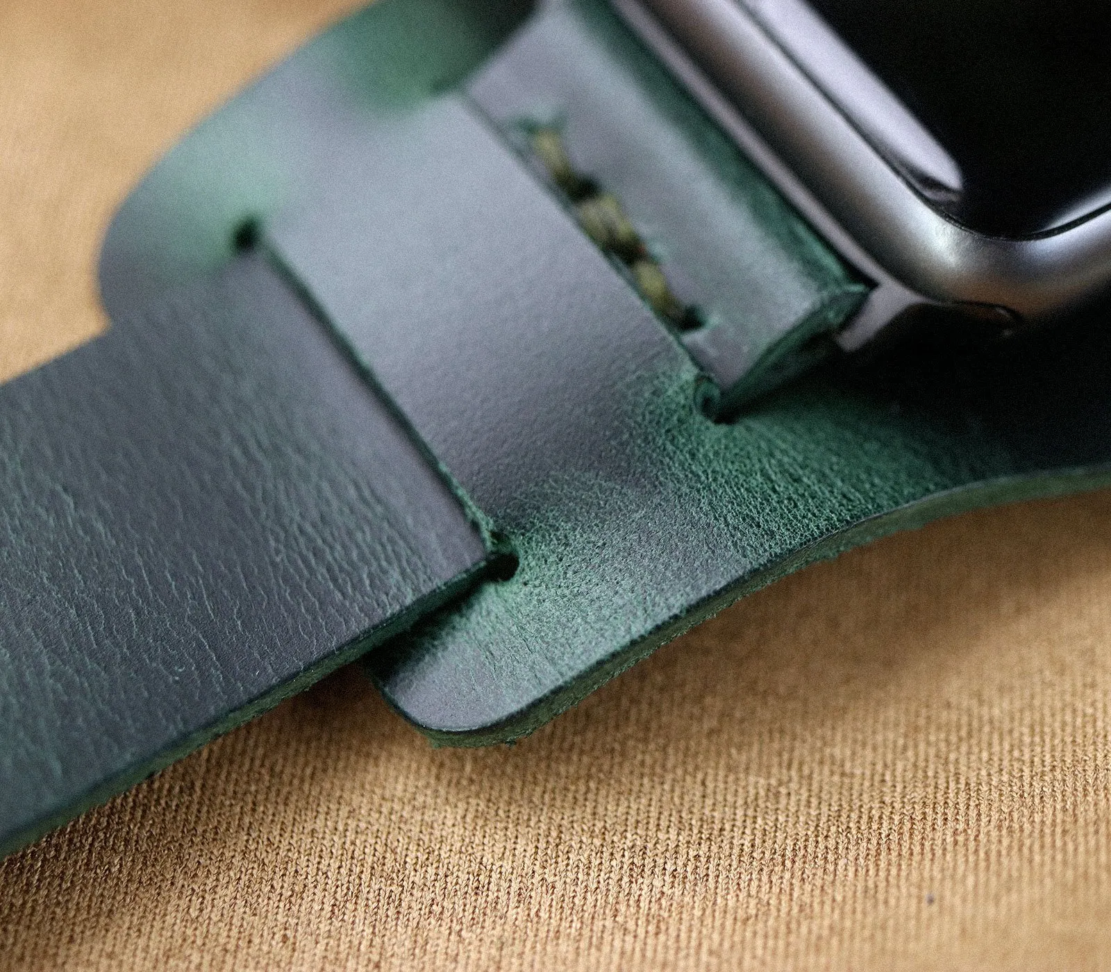 Apple Watch Bund Strap - Forest Green