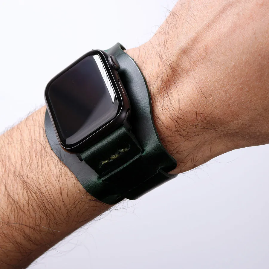 Apple Watch Bund Strap - Forest Green