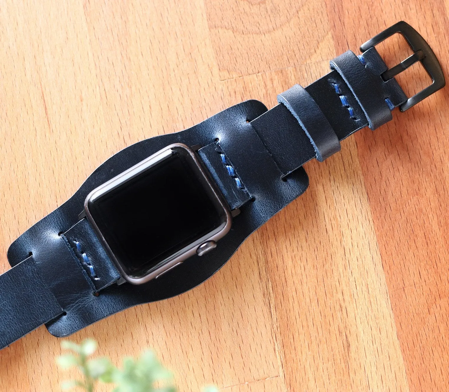 Apple Watch Bund Strap - Indigo Blue