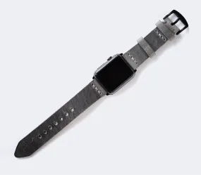 Apple Watch Leather Band - Antique Gray