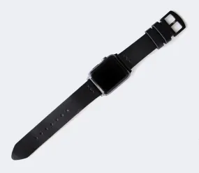 Apple Watch Leather Strap - Black