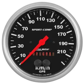 AutoMeter Sport-Comp Series GPS Enabled Speedometers 3983-M