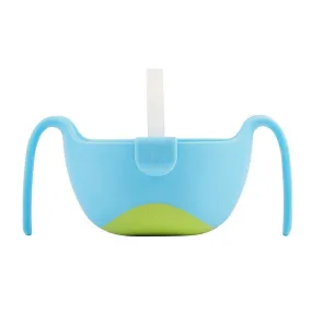 B.box Bowl Plus Straw XL 480ml -  Blue