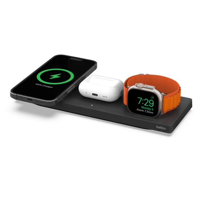 Belkin BoostCharge Pro 3-in-1 Wireless Charging Pad