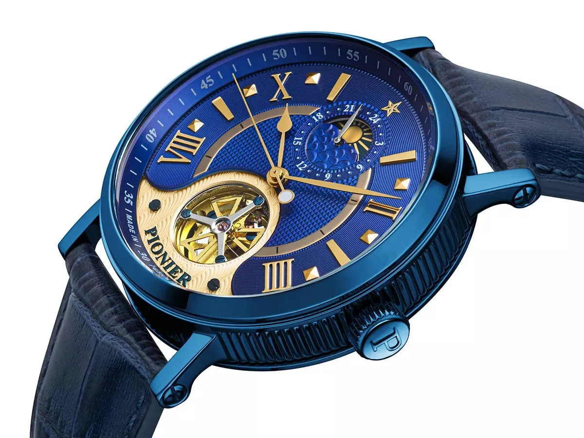 Boston Pionier GM-518-5 | Blue | Automatic Made in Germany