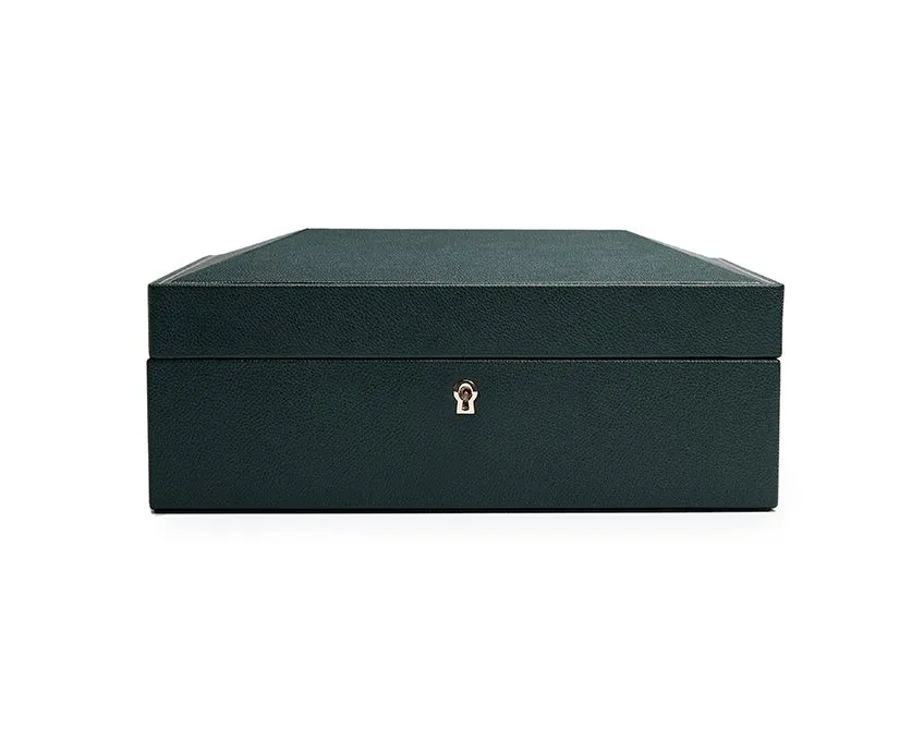 British Racing Green 8-Piece Watch Box