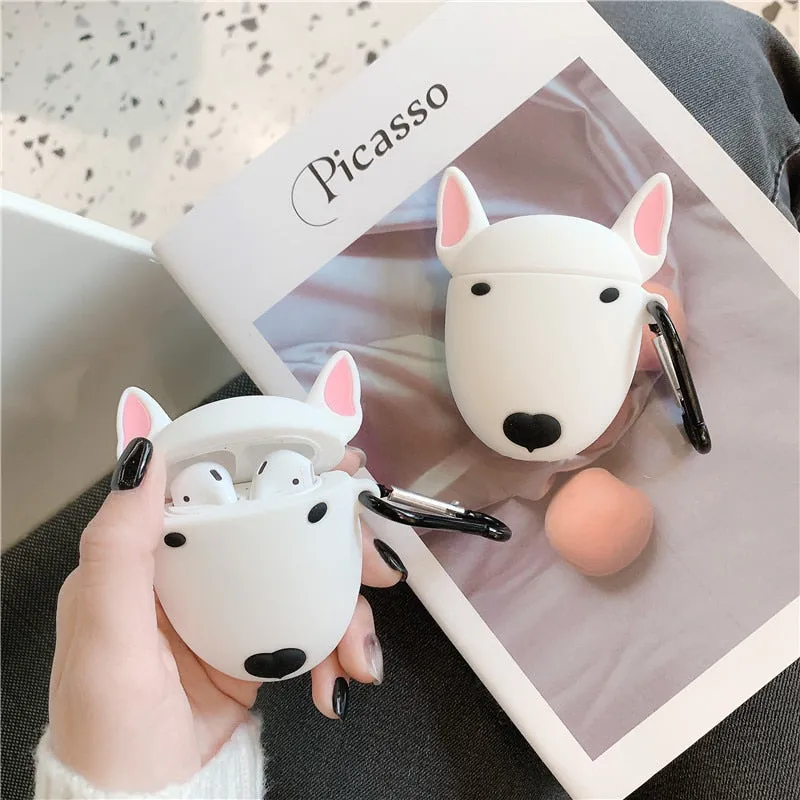 Bull Terrier Airpods case by Style's Bug