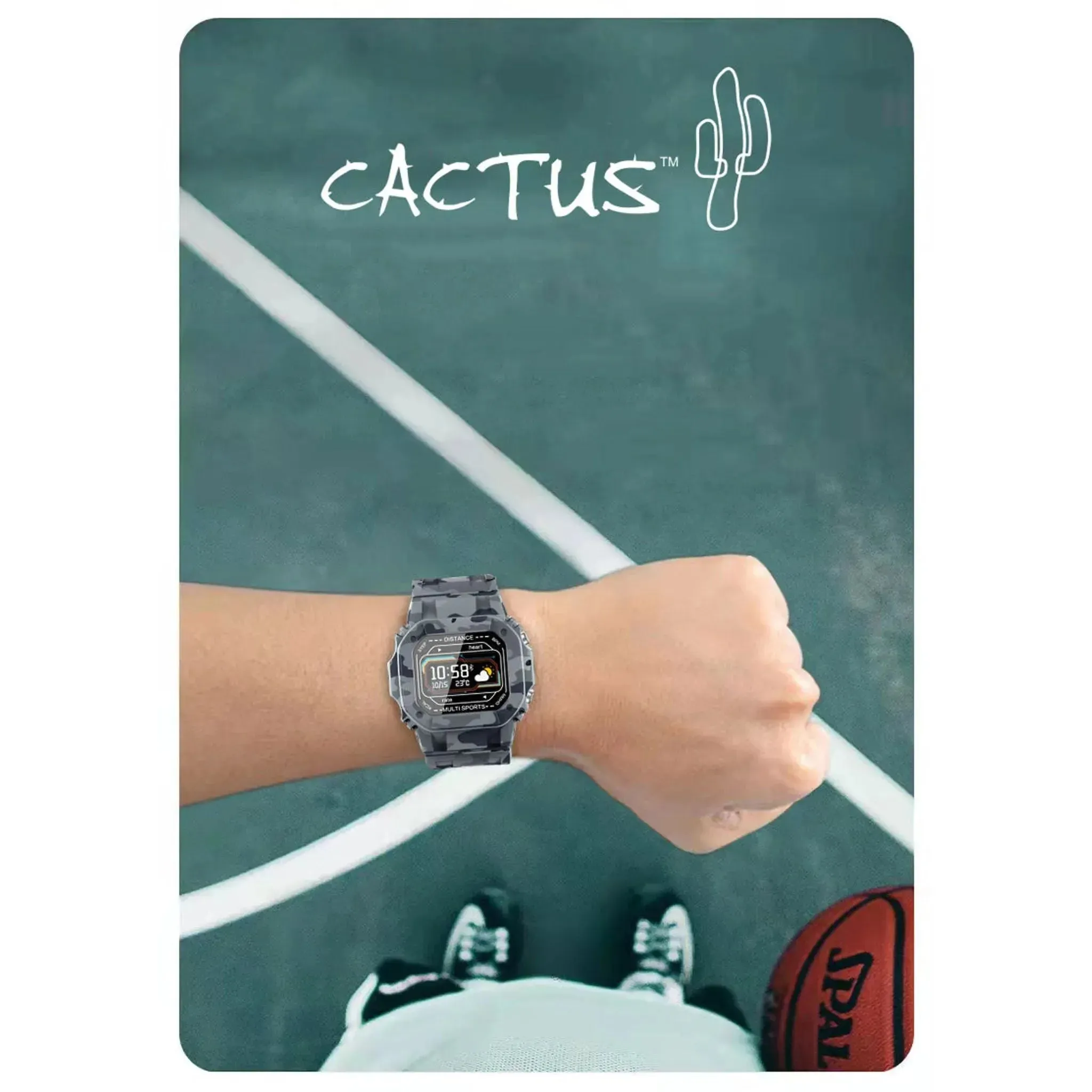 Cactus Watches | Nexus | Kids and Teens Smartwatch | Black