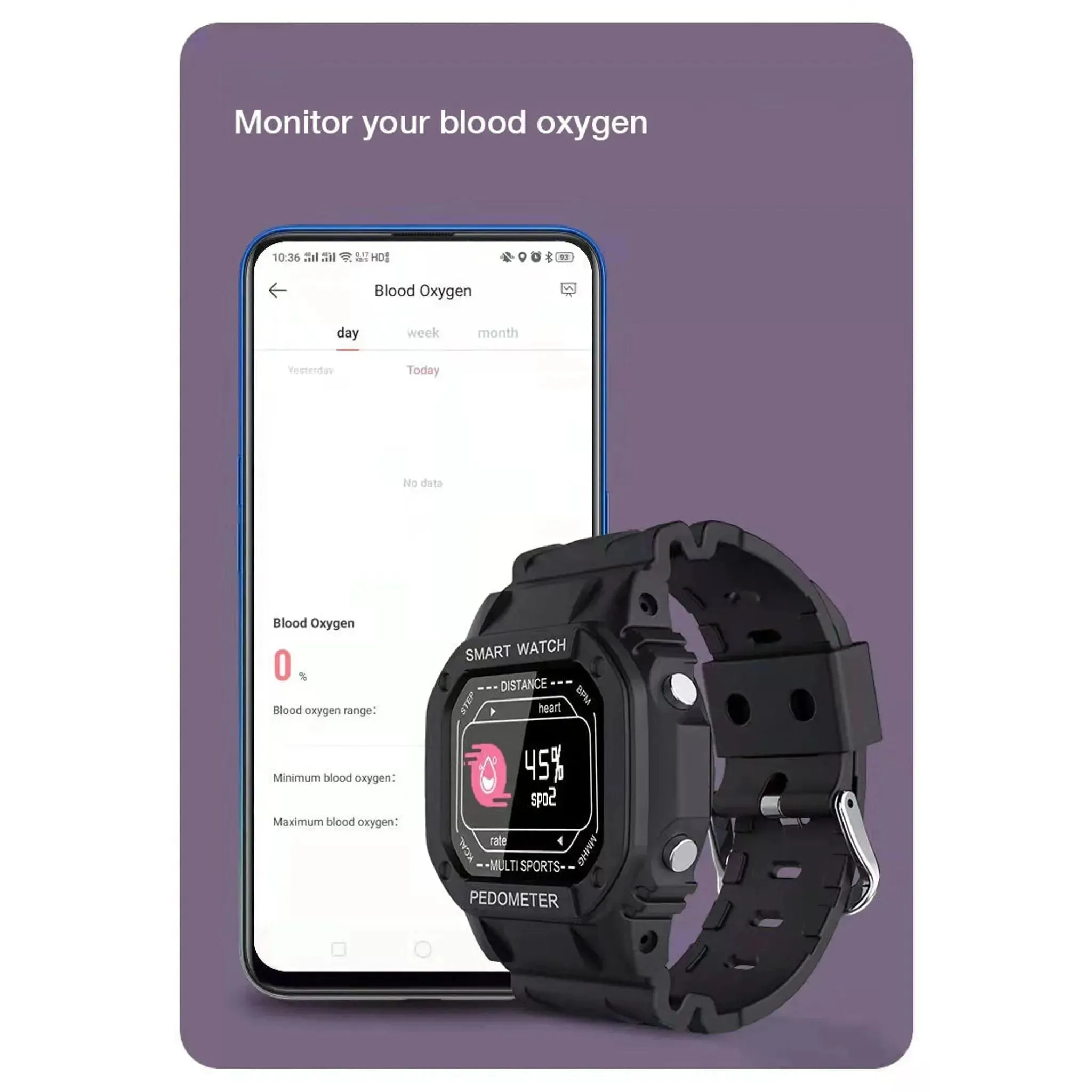Cactus Watches | Nexus | Kids and Teens Smartwatch | Black
