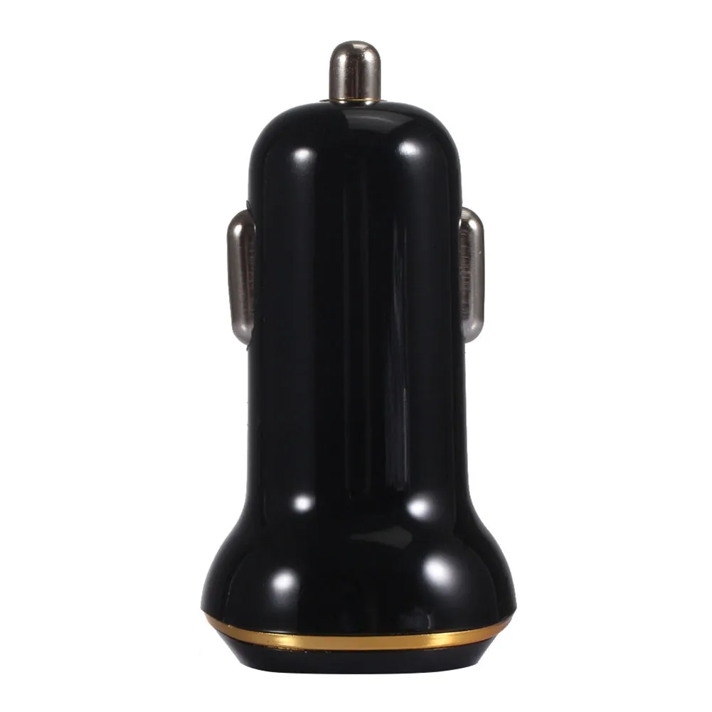 Car 3.1a Dual Usb Car Charger Led Portable Dc 12-24v Car Charger