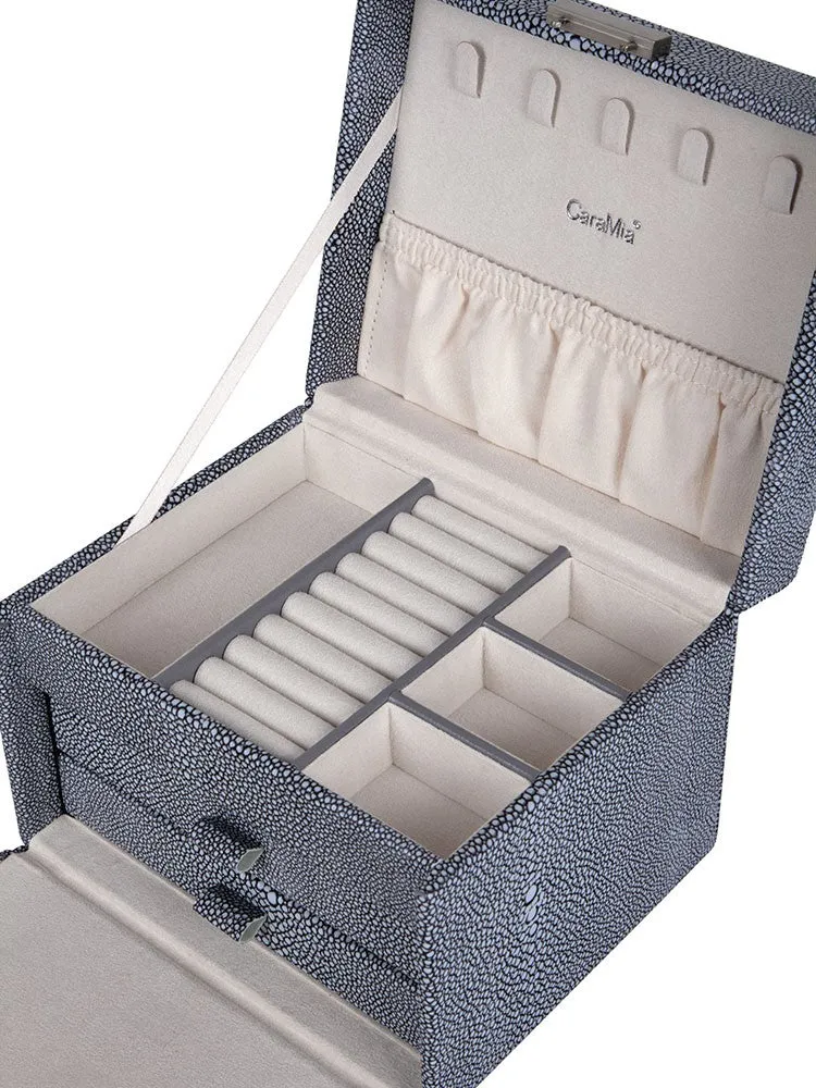 Caramia Reece Stingray Small Jewellery Box | Grey