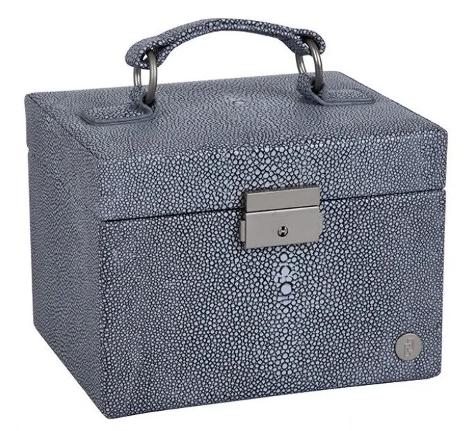 Caramia Reece Stingray Small Jewellery Box | Grey