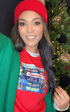 Christmas Moving Marathon Pigment Dyed Graphic Sweatshirt