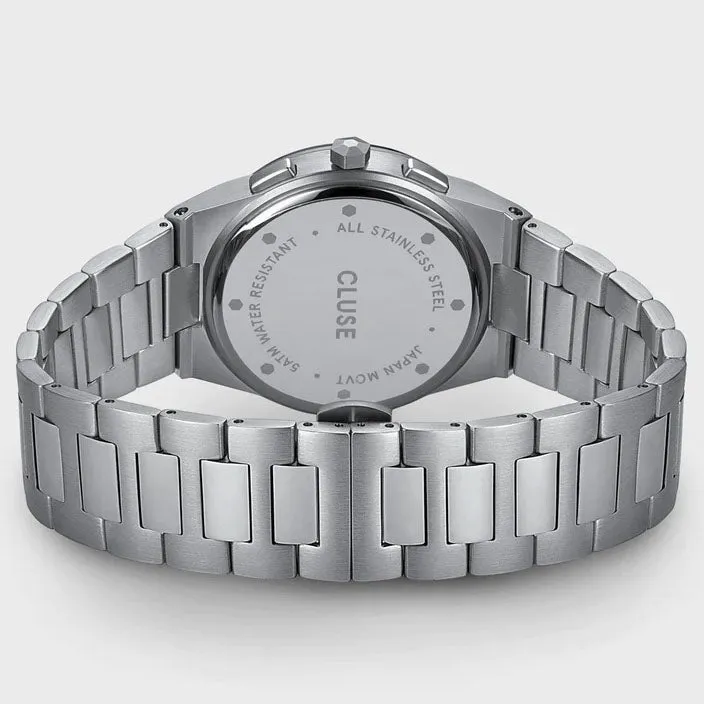 CLU Watch Vigoureux Chrono Green Silver
