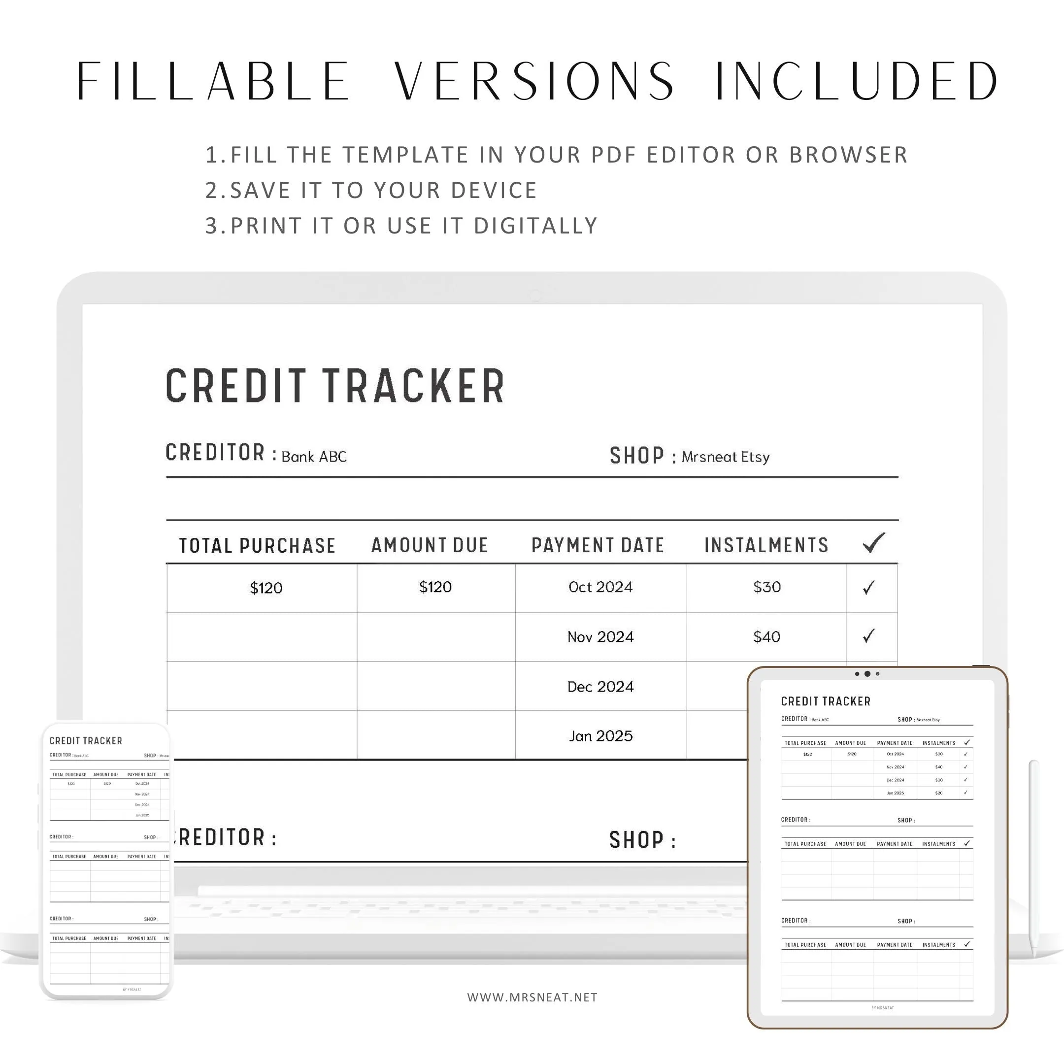 Credit Card Tracker - M009