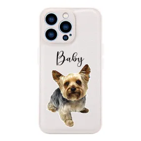 Custom Pet (PU leather) iPhone cases by SB
