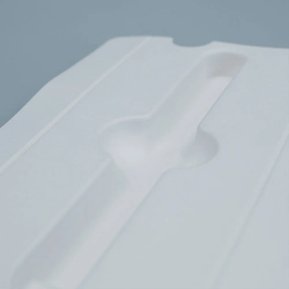 Custom Wheat Colored Molded Pulp Packaging Insert For Smartwatches