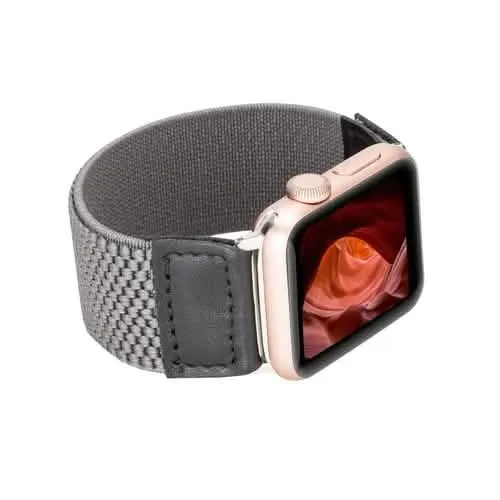 Elegant Inverness Premium Leather Apple Watch Bands