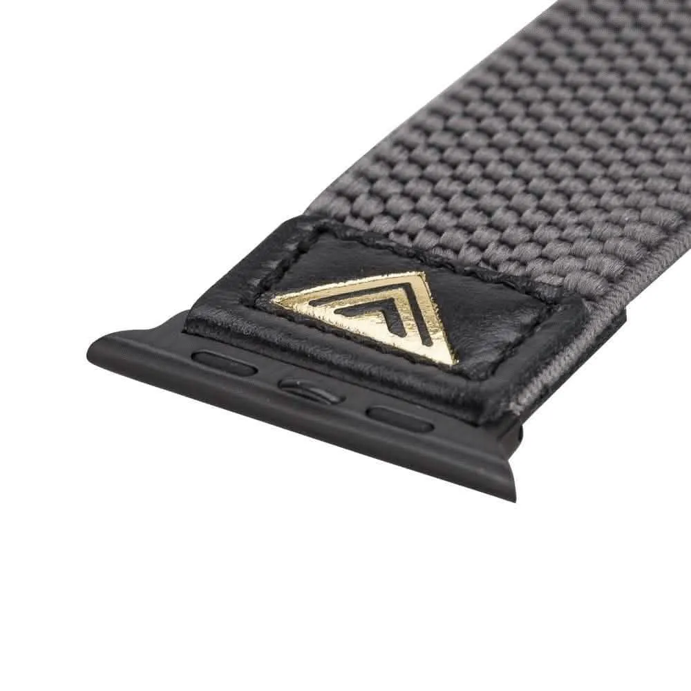 Elegant Inverness Premium Leather Apple Watch Bands