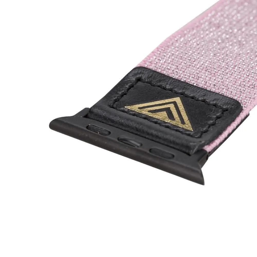 Elegant Inverness Premium Leather Apple Watch Bands