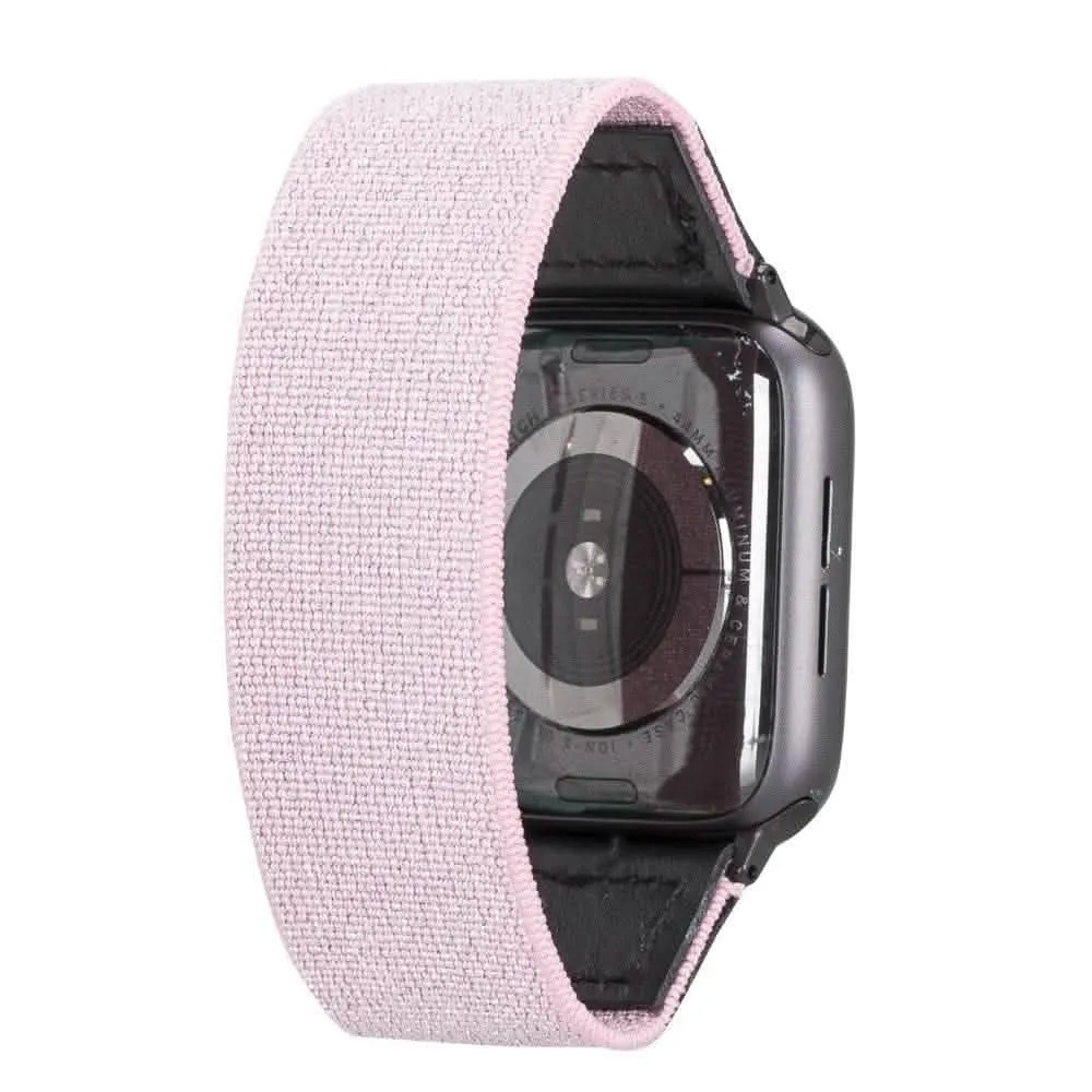 Elegant Inverness Premium Leather Apple Watch Bands