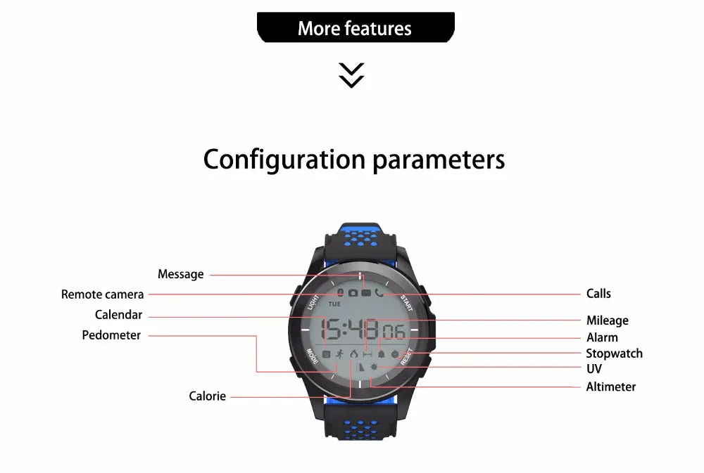 F3 Bracelet IP68 waterproof Smart Watch