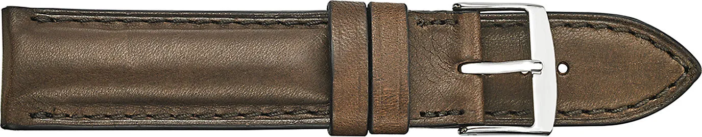 Fleurus Leather Watchband with 5mm Semi-Pad and Stitch  580