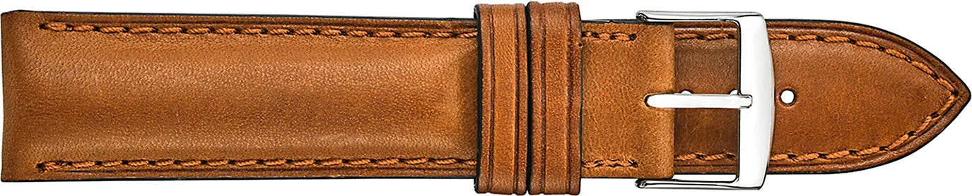 Fleurus Leather Watchband with 5mm Semi-Pad and Stitch  580