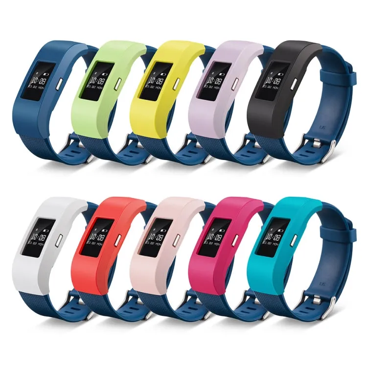 For Fitbit Charge 2 Smart Watch Silicone Protective Case(Lime Green)