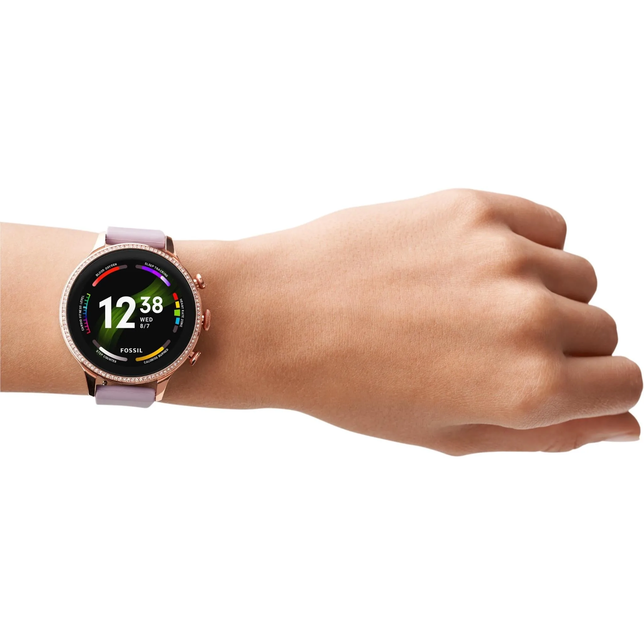 Fossil Gen 6 Smartwatch FTW6080 (Purple Silicone)