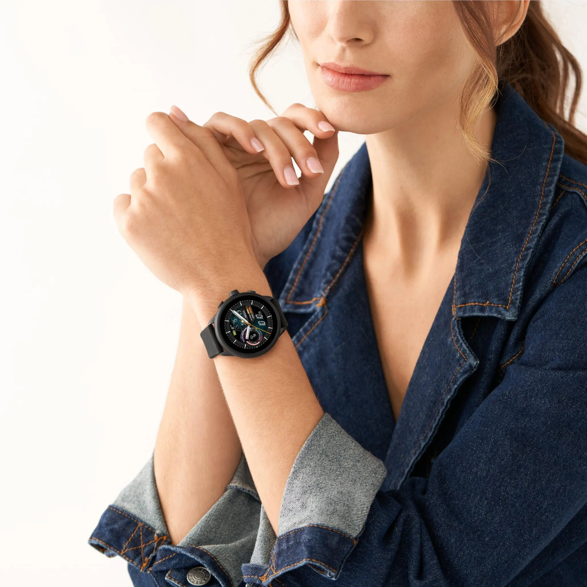 Fossil Gen 6 Wellness Edition Smartwatch FTW4069 (Black Silicone)