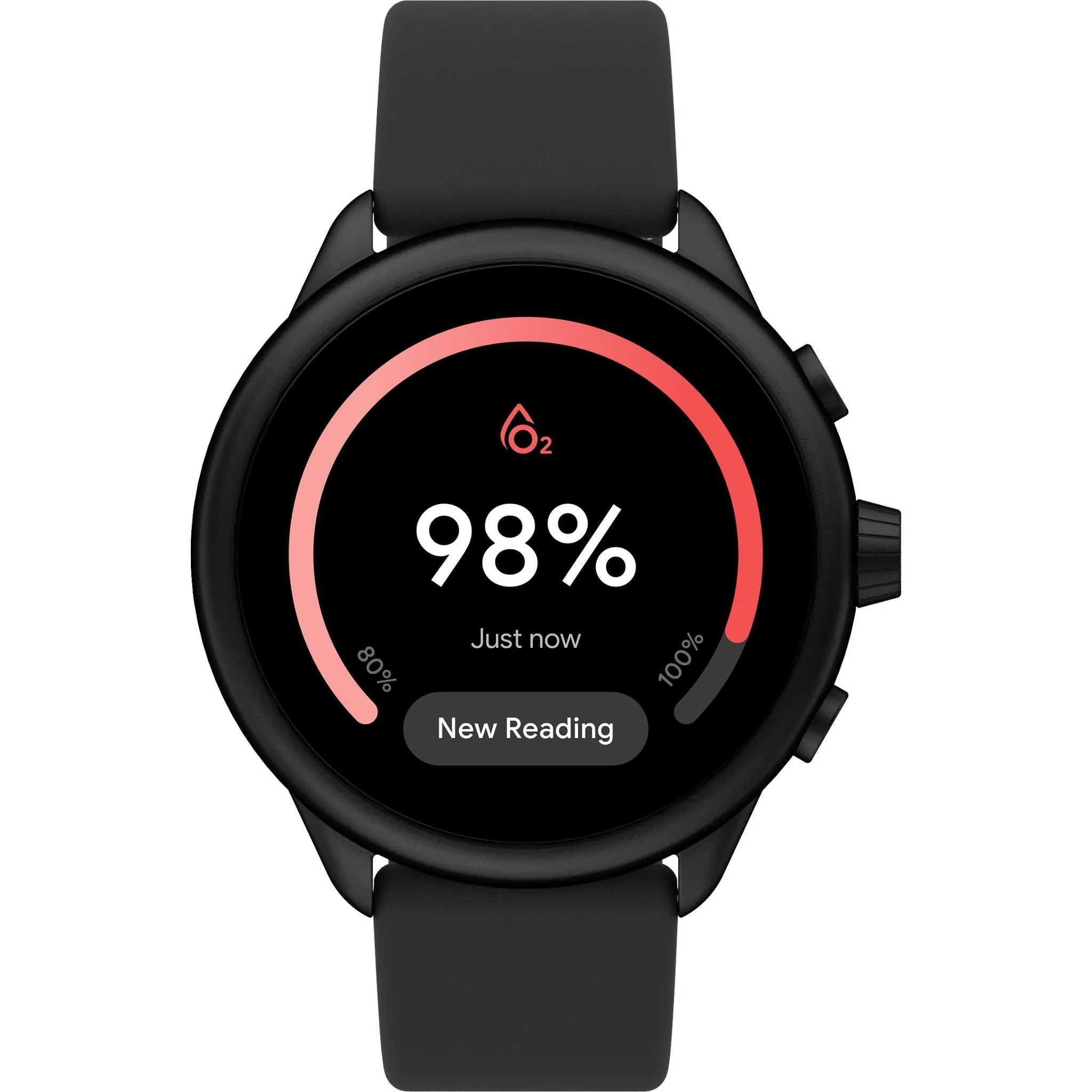 Fossil Gen 6 Wellness Edition Smartwatch FTW4069 (Black Silicone)