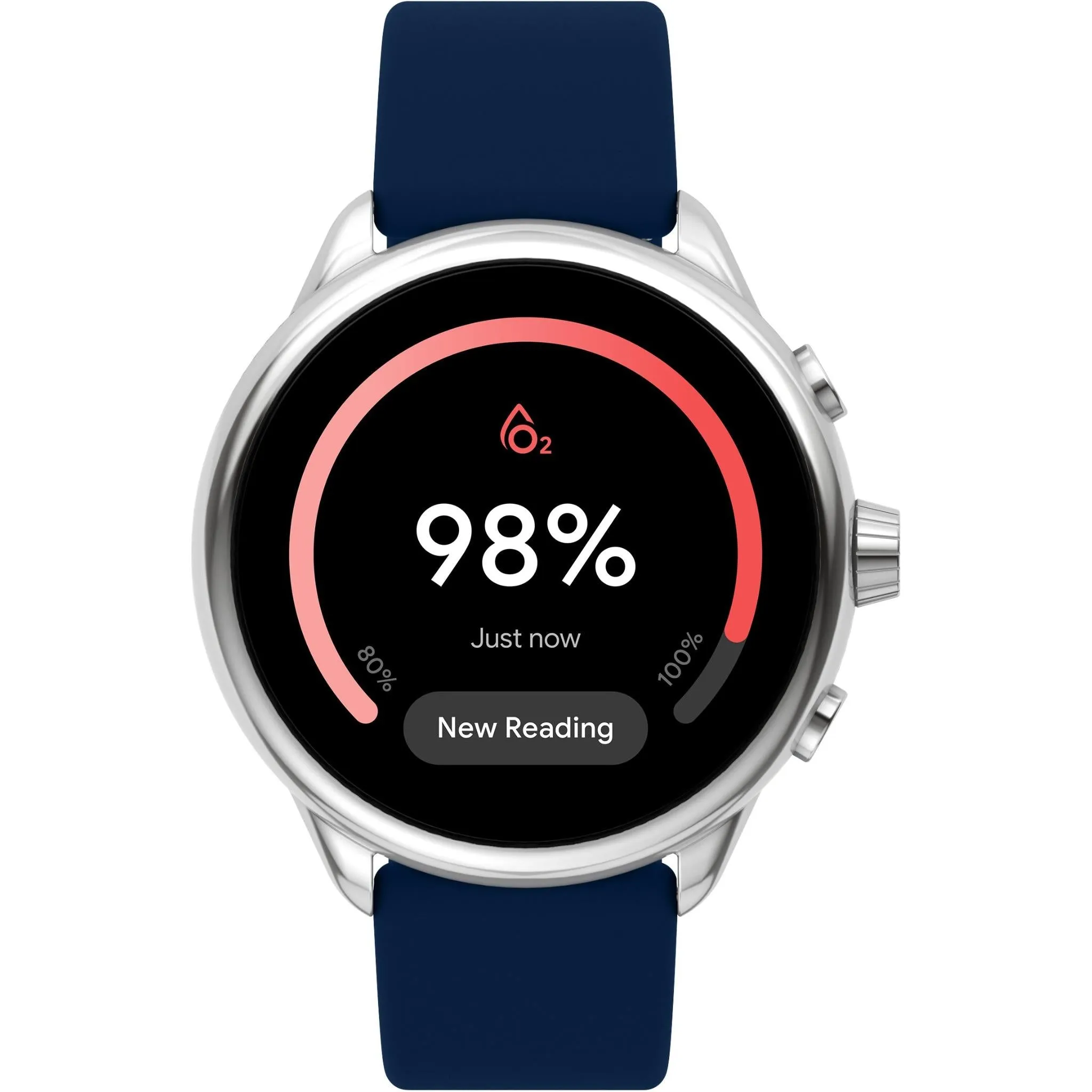 Fossil Gen 6 Wellness Edition Smartwatch FTW4070 (Navy Silicone)