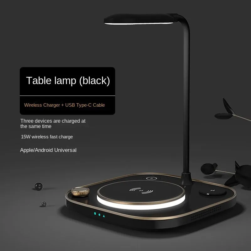 Four In One Magnetic Wireless Charger 15w Fast Charge Is Applicable To Multi-function Three In One Wireless Charge