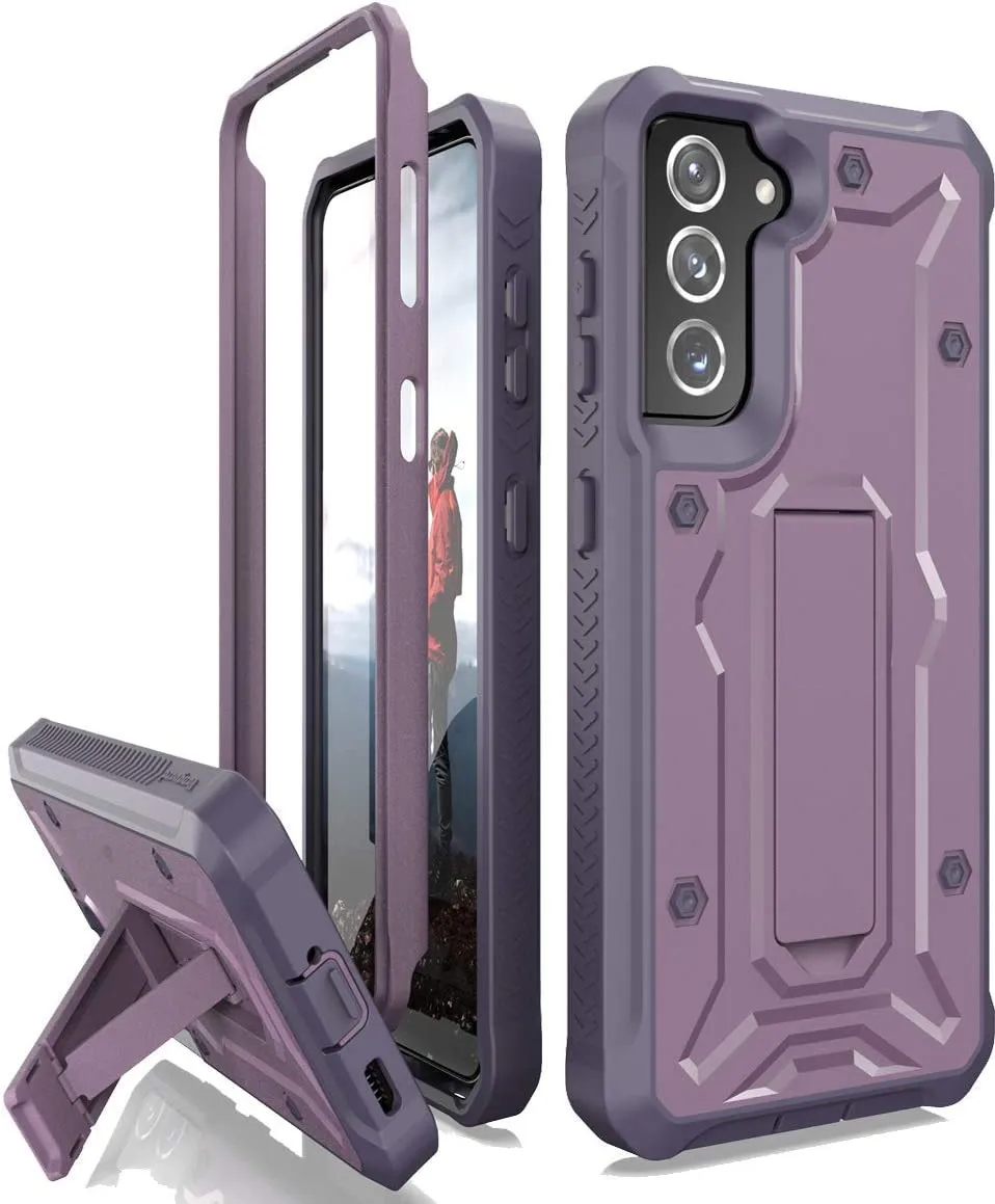 Galaxy S21 Plus Full-Body Rugged Kickstand  Military Grade Case